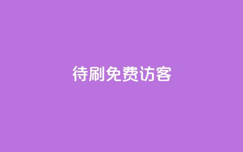 qq待刷免费访客 - 如何免费获取QQ待刷访客的方法与技巧!  第1张