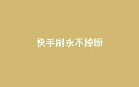 快手刷永不掉粉 - 快手评论区点赞下单  第1张