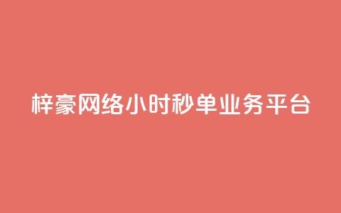 梓豪网络24小时秒单业务平台,闲鱼自助下单 - 快手b站粉丝一元1000个活粉 云小店QQ快手点赞  第1张