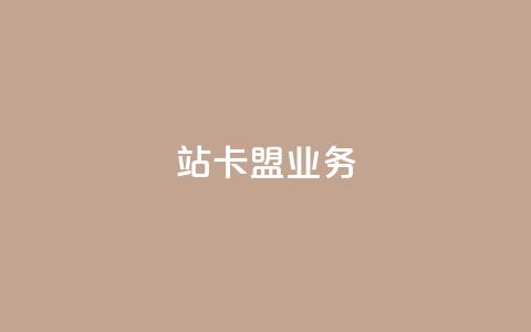 b站卡盟业务 - B站卡盟业务新动向揭秘!  第1张
