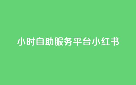 24小时自助服务平台小红书 - 快手作品点赞评论业务  第1张