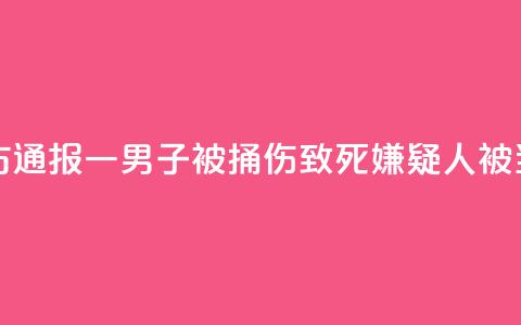 邯郸警方通报一男子被捅伤致死：嫌疑人被当场控制  第1张