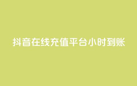 抖音在线充值平台24小时到账,快手业务在线下单平台全网最低 - 抖音买站0.5块钱100个 dy业务自助下单软件  第1张