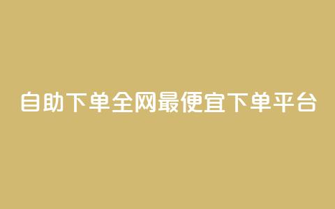 自助下单全网最便宜下单平台,抖音ios充值入口官网1比10 - ks播放量业务免费 卡盟点赞业务  第1张