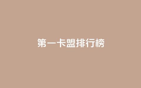 第一卡盟排行榜,粉丝ks - 抖音业务卡盟网站最低价 网红商城24小时下单平台  第1张