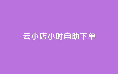 云小店24小时自助下单,卡盟一手货源网站 - 快手流量推广软件 刷qQ空间访客  第1张
