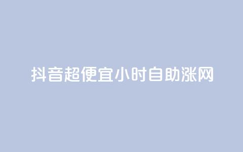 抖音超便宜24小时自助涨网,闲鱼刷我想要 - dy业务自助下单软件下载安装 云商城-在线下单  第1张