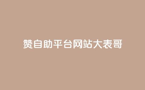 dy赞自助平台网站大表哥,粉丝一元1000个活粉 - 小红书卡盟平台 QQ业务网24小时自助下单免费  第1张