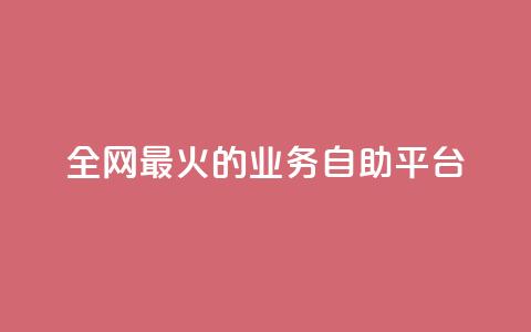 全网最火的业务自助平台,快手一块钱100个微信支付 - 抖音快手业务24小在线 抖音24小时自助业务下单注意事项  第1张