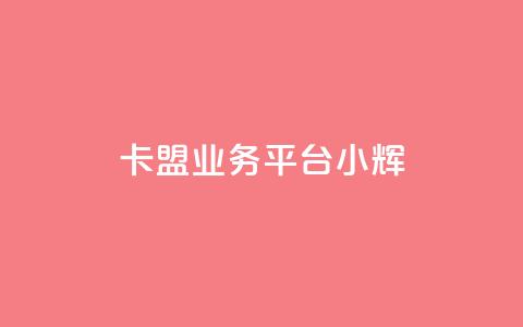 卡盟qq业务平台小辉,QQ名片一元10万赞 - 0.01积分需要多少人助力 拼多多助力交易  第1张