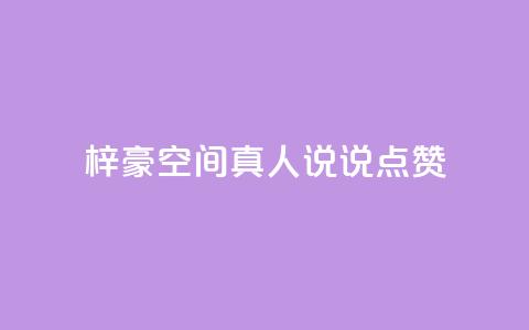 梓豪qq空间真人说说点赞,涨粉的有效方法 - 快手刷微信支付24小时 qq空间访客量低价  第1张