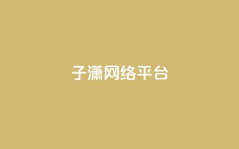 子潇网络平台 - 子潇网络平台：提供综合SEO服务的专业平台~  第1张