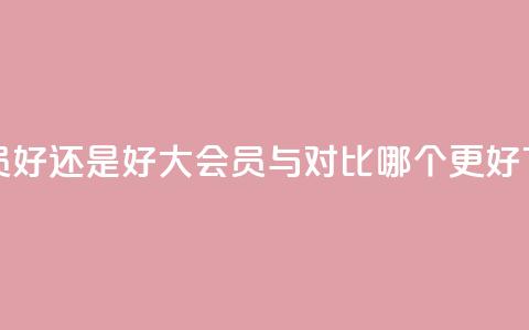 qq大会员好还是svip好(QQ大会员与SVIP对比：哪个更好？)  第1张