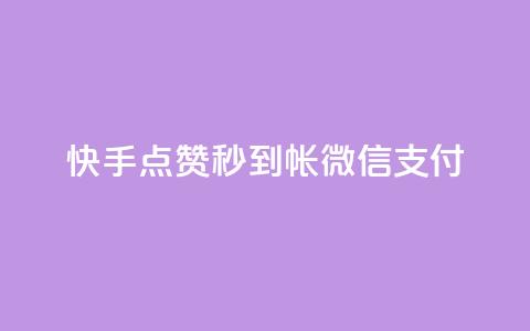 快手点赞秒到帐微信支付,拼多多无限账号下单软件 - qq空间访客量的网站 qq免费名片像素大作战  第1张