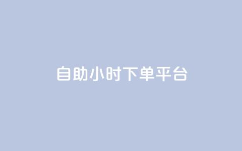 dy自助24小时下单平台 - 全新DY自助下单平台24小时全天候服务 !  第1张