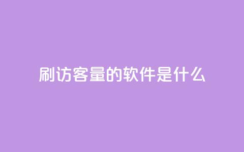 qq刷访客量的软件是什么 - QQ访问量提升工具推荐与评测~  第1张