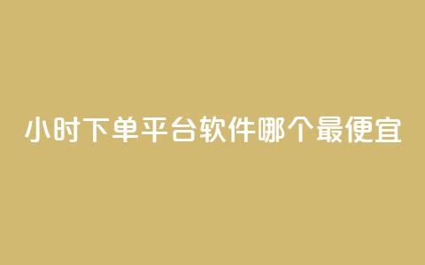 24小时下单平台软件哪个最便宜,24小时免费快手下单平台 - 快手播放量推送软件 今日头条粉丝24小时下单  第1张