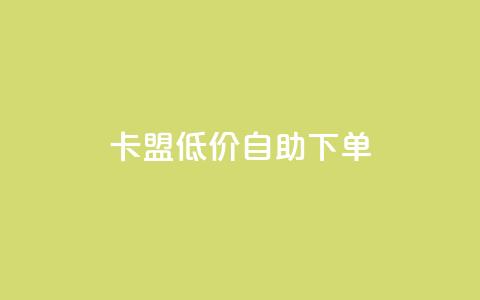 卡盟低价自助下单 - qq空间自助平台  第1张