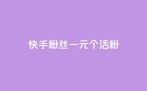 快手粉丝一元1000个活粉,快手评论点赞业务24小时下单平台 - QQ访客与浏览量的区别 ks全天自助下单微信支付  第1张