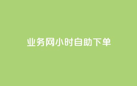 QQ业务网24小时自助下单 - 24小时QQ业务网下单自助服务!  第1张