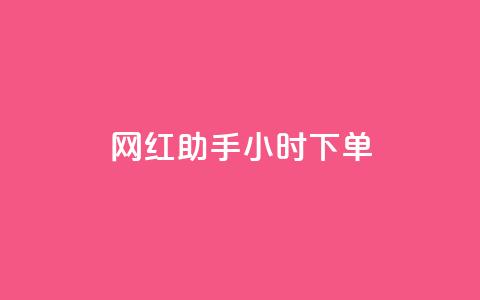 网红助手24小时下单,一元10个赞快手微信支付 - 拼多多自动助力脚本 pdd推金币助力  第1张