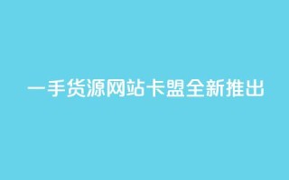 一手货源网站卡盟全新推出