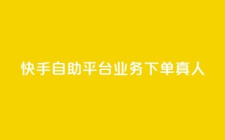 快手自助平台业务下单真人,快手买东西付款方式有哪几种 - qq空间访客量10000 - 一秒10000赞机器