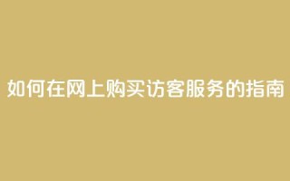 如何在网上购买QQ访客服务的指南