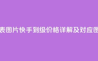 快手1到100级价格表图片 - 快手1到100级价格详解及对应图片展示!