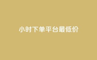 24小时下单平台最低价,卡盟货源批发网 - 低价一万qq空间访客量 - 点赞下单平台自助