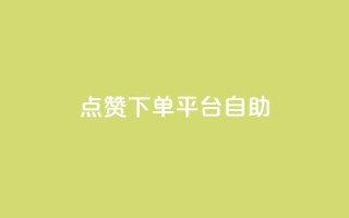 点赞下单平台自助 - 便捷点赞下单平台自助服务全解析！