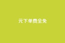 0元下单 费全免,ks业务下载 - ks自助下单服务平台 - dy赞自助平台网站大表哥