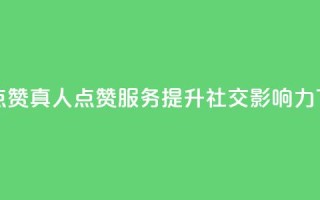 Ks真人点赞 - Ks真人点赞服务，提升社交影响力!