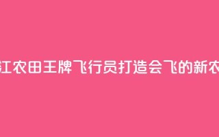 浙江农田“王牌飞行员”打造会飞的“新农具”