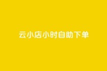 ks云小店24小时自助下单,dy业务低价自助下单转发 - ks抖音业务平台 - 快手业务网站