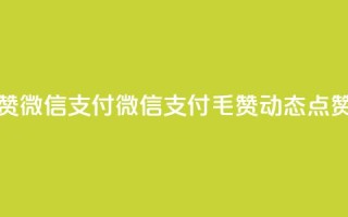qq动态点赞1毛10000赞微信支付 - 微信支付1毛10000赞，qq动态点赞如何？!