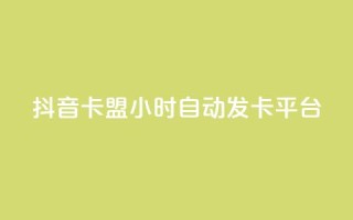 抖音卡盟24小时自动发卡平台,QQ抖音免费点赞 - 王者主页刷人气自助 - qq说说浏览量比访客多
